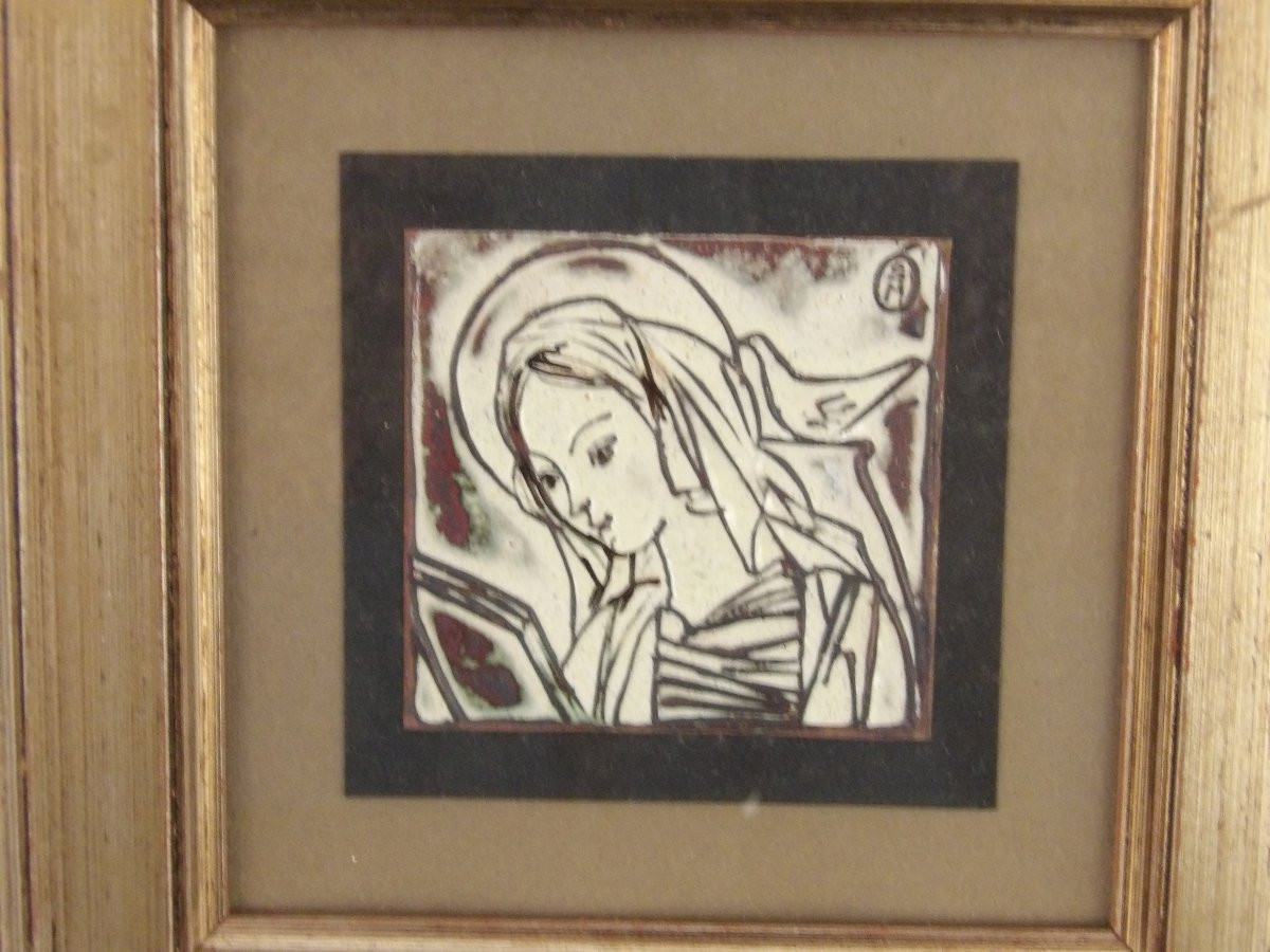 Bassorilievo smaltato dell'artista Salvatore Milluzzo-photo-4