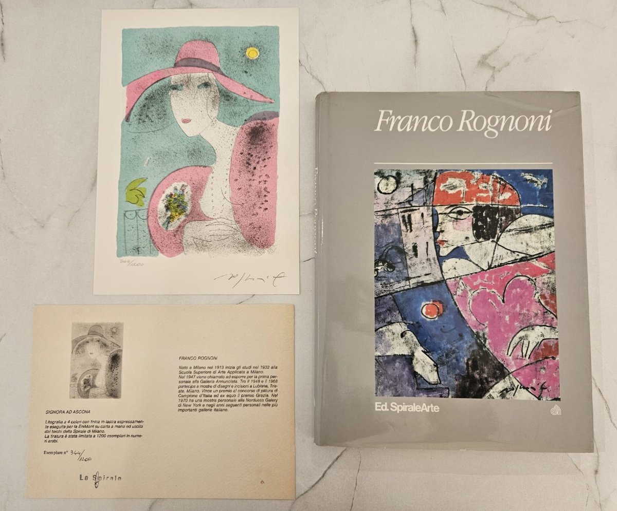 Catalogo d'arte dell'artista Franco Rognoni di Ed. SpiraleArte-photo-4