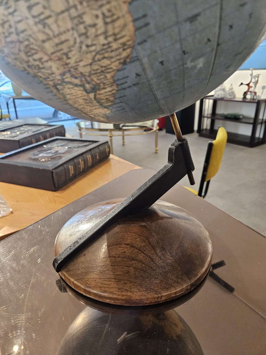 Mappamondo vintage di produzione tedesca-photo-4
