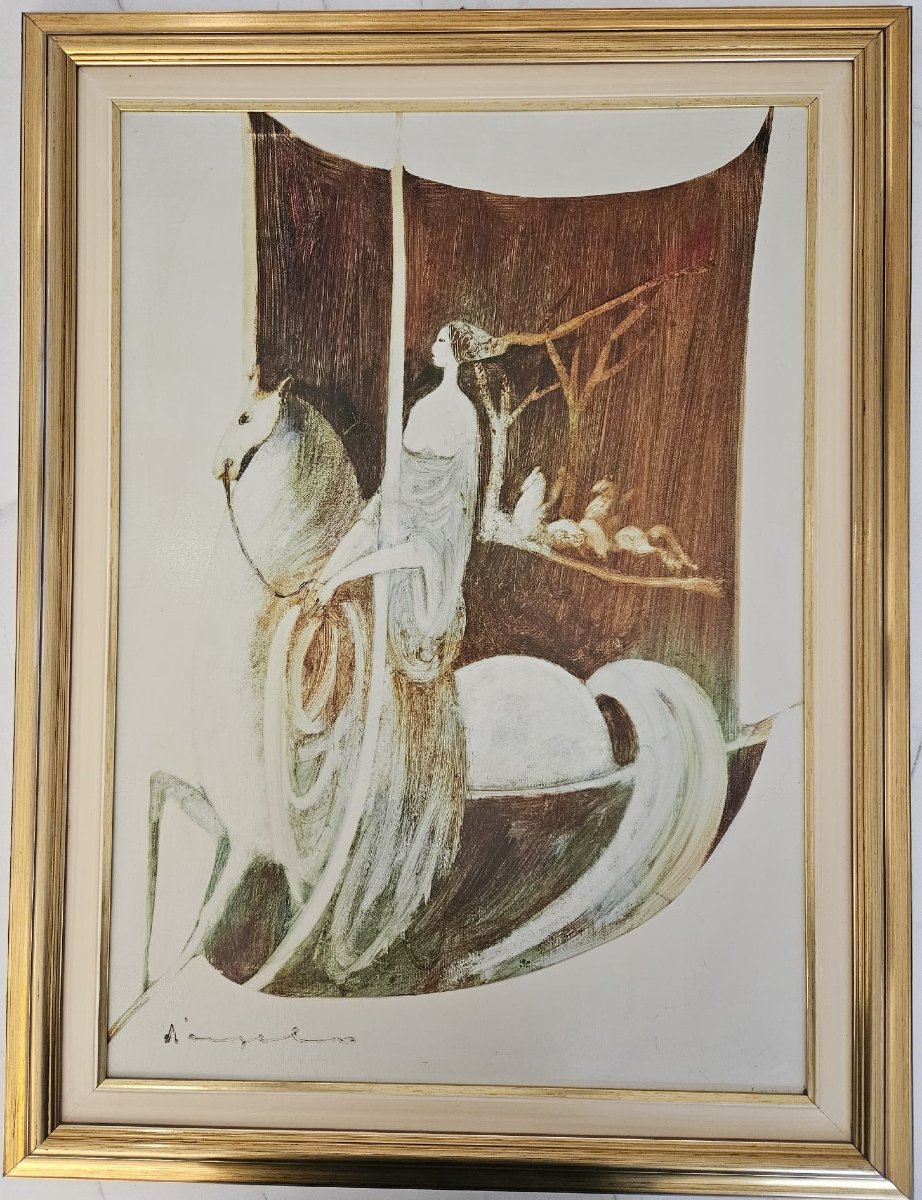 Cesare D'Angelo, dipinto Donna a Cavallo