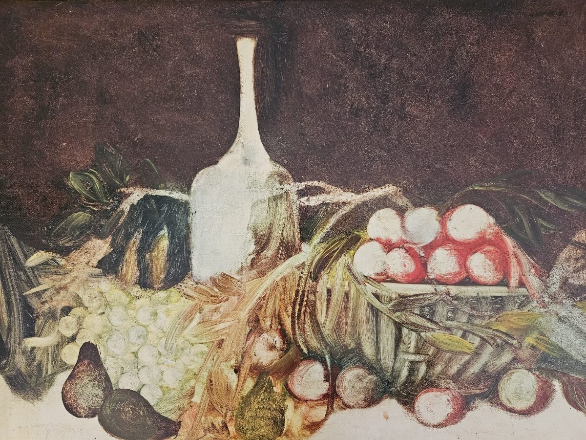Cesare D'Angelo, dipinto Natura morta-photo-1