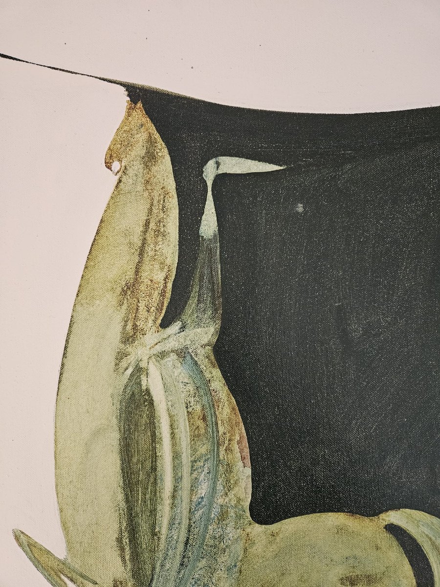 Cesare D'Angelo, dipinto ad olio su tela-photo-1