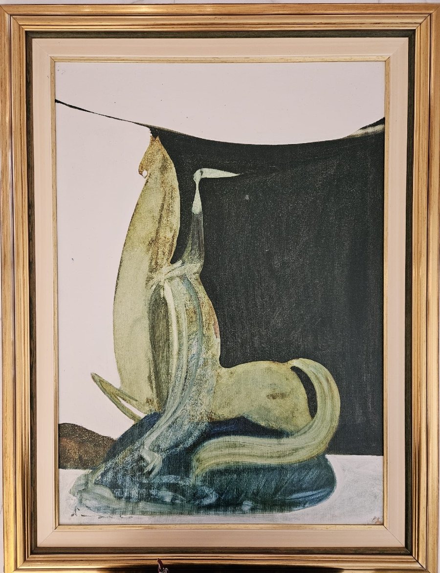 Cesare D'Angelo, dipinto ad olio su tela