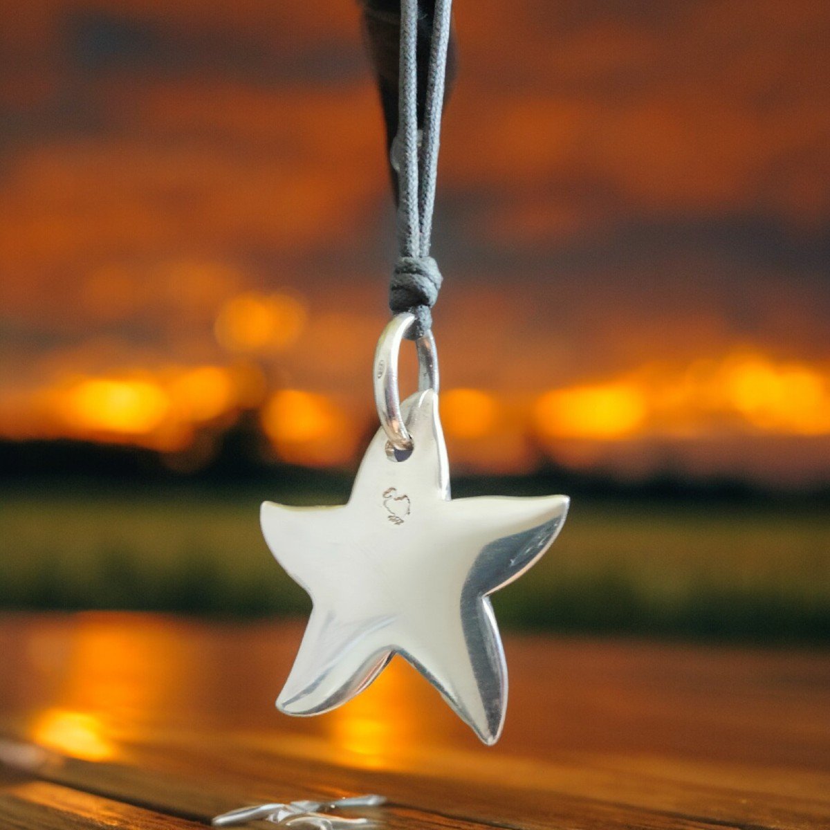 DoDo, collier con ciondolo Stella Marina in Argento Massicccio 925-photo-3