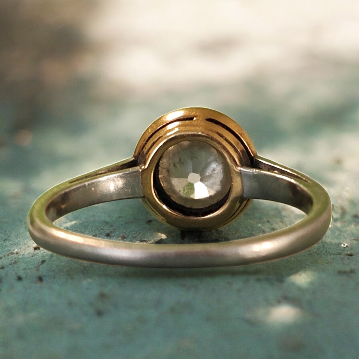 Anello Art Déco con diamanti da 0,62 carati e rubini birmani. C 1925-photo-4