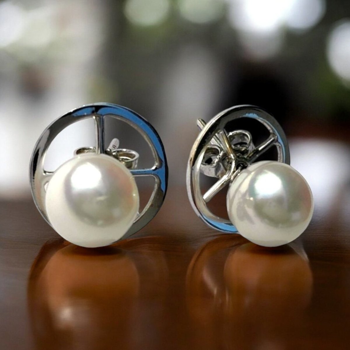 Orecchini in or 18Kt con Perle Australiane 8 mm - Modello 2 in 1-photo-4