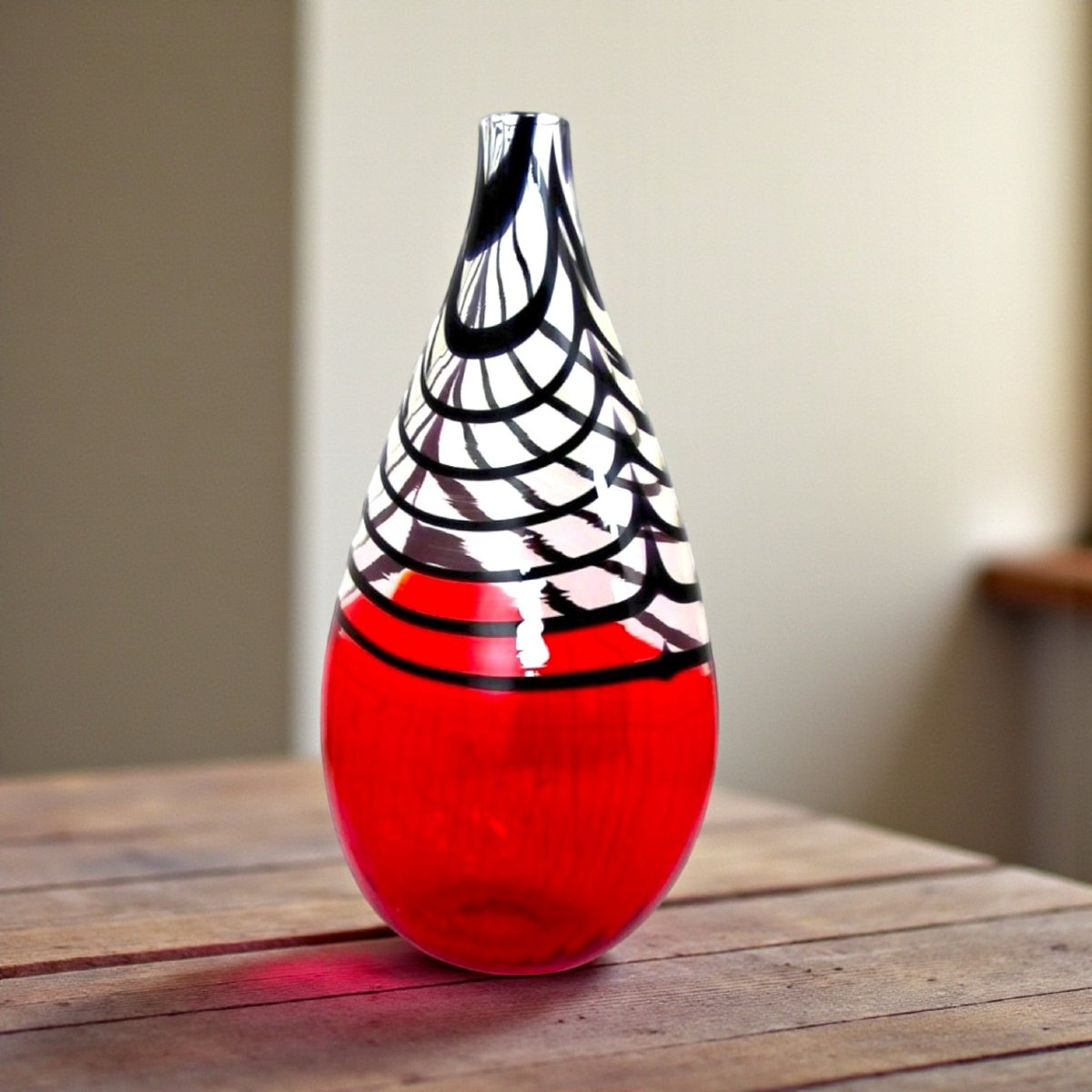 Stefano Dalla Valentina, Vaso soffiato in vetro di Murano-photo-3