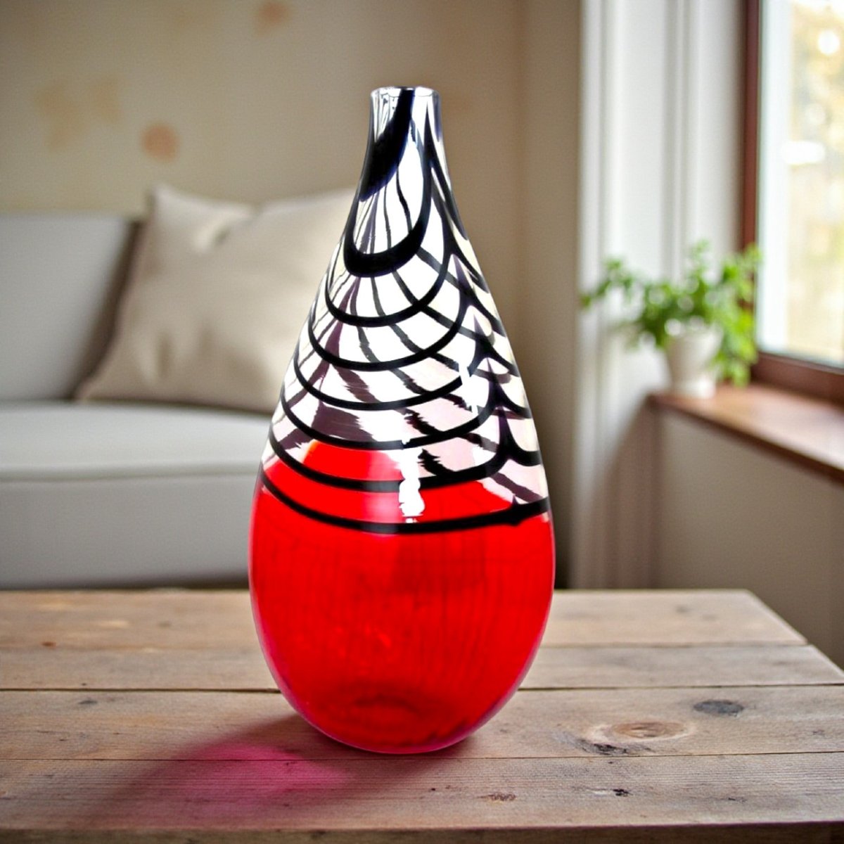 Stefano Dalla Valentina, Vaso soffiato in vetro di Murano-photo-4