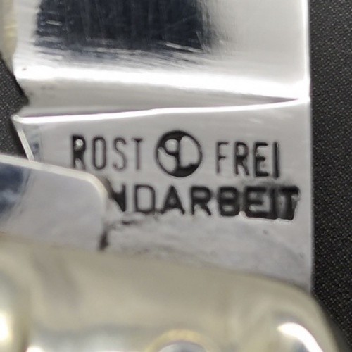 Coltello con manico in corno di cervo e cavatappi , Pius Lang anni '70, serie limitata-photo-2