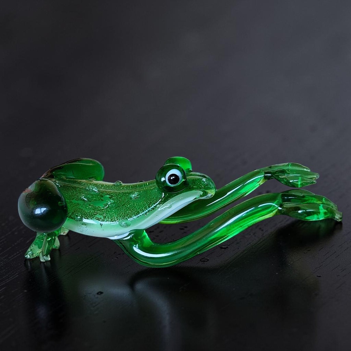 Rana in vetro di Murano – AVEM, anni ’60