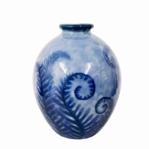 Large Limoges Porcelain Vase - France 1930