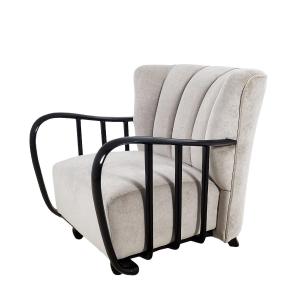 Large Wooden Structure Armchair By Paolo Buffa - Italy, 1935