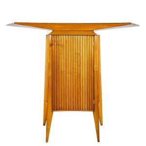 Apartment Bar In Solid Sycamore - Italy 1948-50