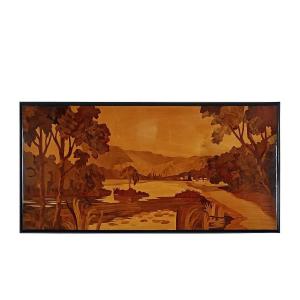 Art Deco Decorative Panel By Rosenau – France 1920-30