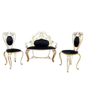Small Three-piece Lounge By Pier Luigi Colli – Italy 1950
