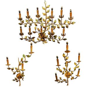 Set Of Three Wall Lights – Barcelona 1960