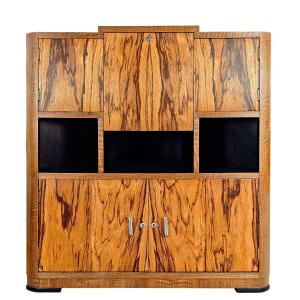 Art Deco Corner Bar Cabinet – Barcelona 1930