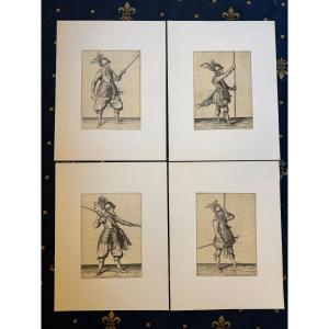 Jacob De Gheyn Ii, 4 Engravings