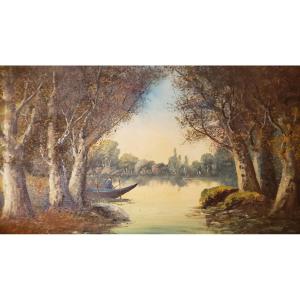Landscape By Albert Muret