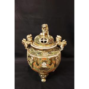 Incense Burner - Satsuma - Late 19th Century