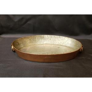 Hammered Copper Dish - Gaillard House