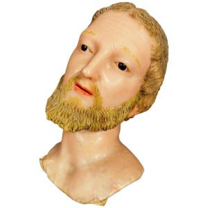 Head Of Saint From The Eighteenth Century