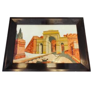 Important Painting Of Hard Stones XIX Eme