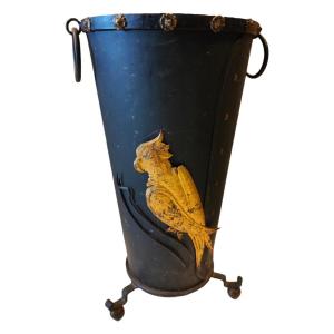 Old Wrought Iron Umbrella Stand