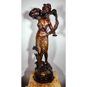 Large Bronze By: Charles Théodore Perron (french 1862-1934)