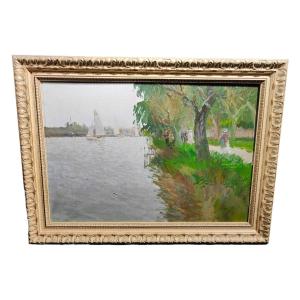Impressionist Oil 20th Century