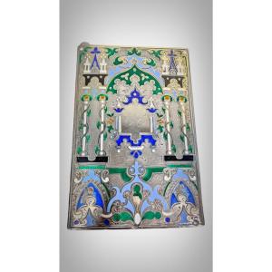 Diary In Silver And Art Deco Enamels