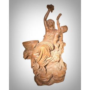 Italian Terracotta Sculpture From The 19th Century