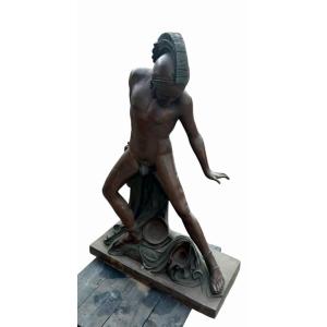 Monumental Roman Bronze Sculpture 120 Cm