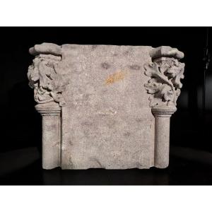 Old Gothic Capital - 18th Century