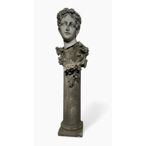 Large 19th Century Marble Statue - 120 Cm