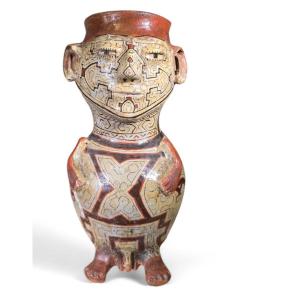 Large Jarrón Shipibo In Peruvian Clay – Early 20th Century