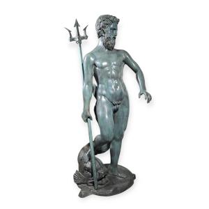 Bronze Statue Of Neptune - 170 Cm