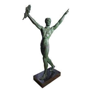 Art Deco Bronze Sculpture – Dh Chiparus (signed J. Darcourt), 1930