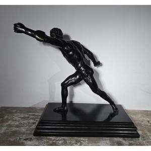 Bronze Sculpture Of A Gladiator, 19th Century, Grand Tour Period