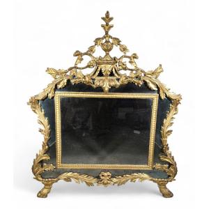 18th Century Italian Empire Style Giltwood Mirror