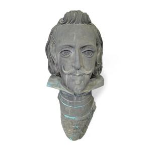 Large Bronze Sculpture Of King Philip IV Of Spain, After Pietro Tacca — By Fernando Sá