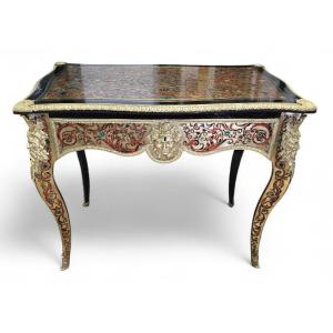 19th Century French Boulle Style Side Table