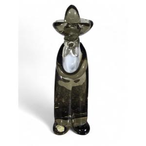 Murano Glass Art Figurine, Mid-20th Century