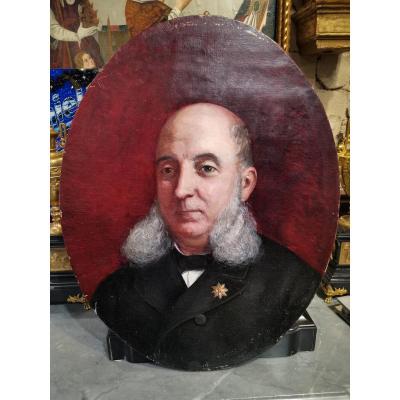 Oil On Canvas Portrait