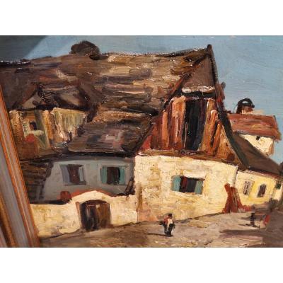 Hans Ruzicka-lautenschlaeger Oil On Canvas
