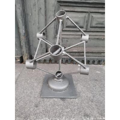Artist Iron Sculpture