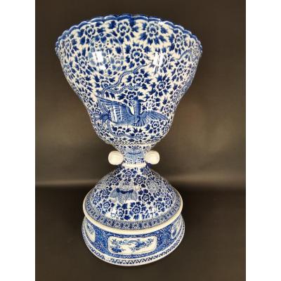 Large Chinese Porcelain Vase From XIX Eme 83 Cm High