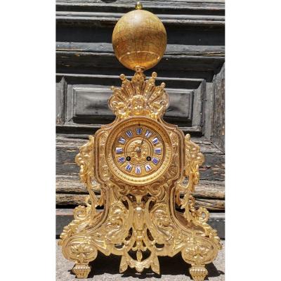 Bronze Clock From XIX Eme