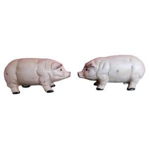 Pair Of Piggy Bank Shaped Pig
