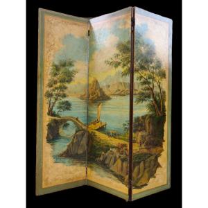 Hand Painted German Screen